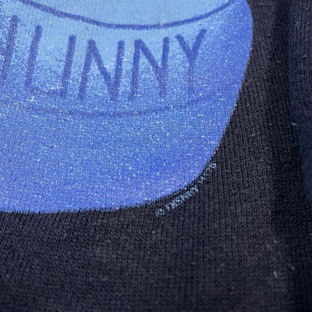 Vtg‎ Disney Winnie The Pooh Graphic Sweatshirt Mens L XLCrewneck Blue 90s Retro - Picture 4 of 7